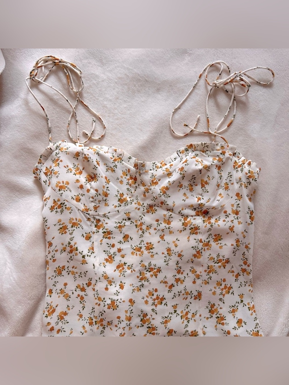 Reformation Floral top
